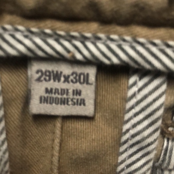 Men’s goodfellow khaki pants size 29x30 - Picture 3 of 6